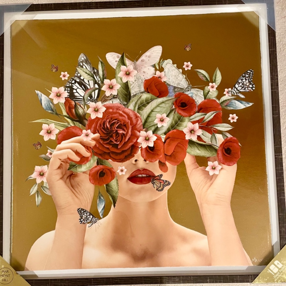 Wall Art - Marmont Hill Gold Hand Foiled Art